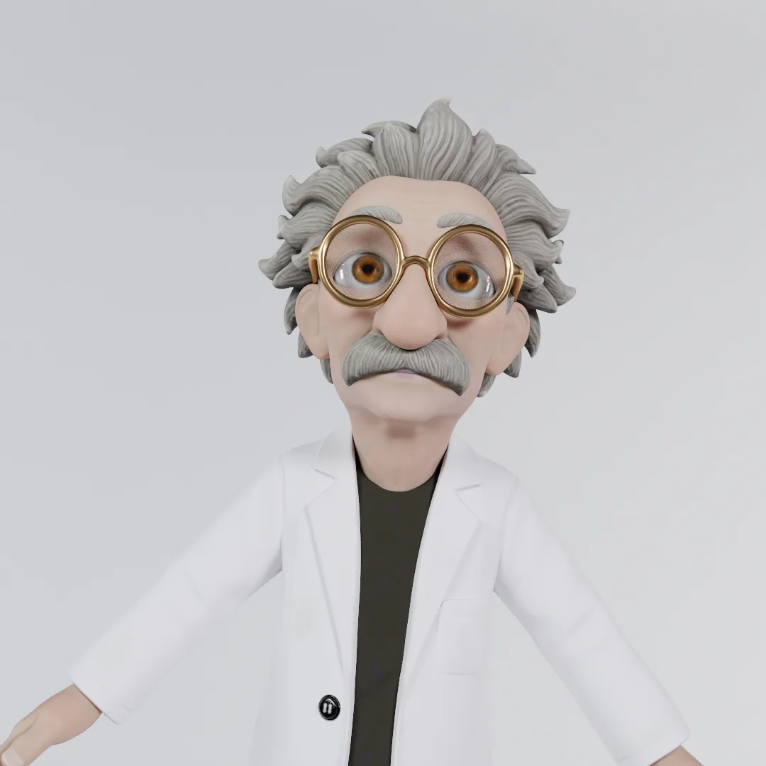 Character rendered by Spectra Render